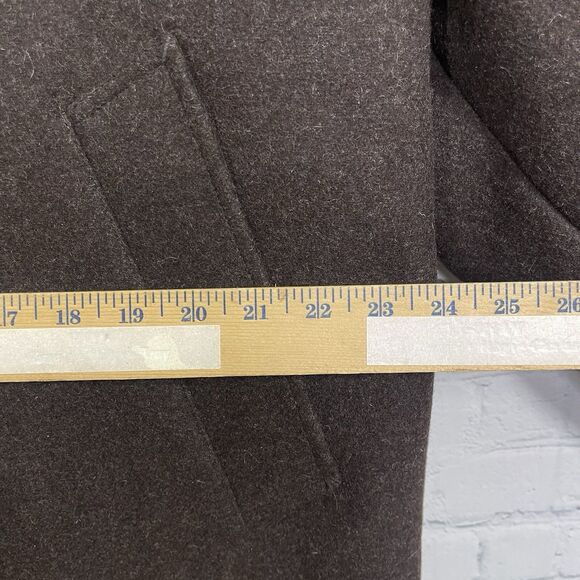 VTG Nautica Coat Means Large Double Layer Quilted Removable Liner Wool Jacket - Picture 9 of 15